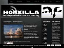 Tablet Screenshot of hoaxilla.com